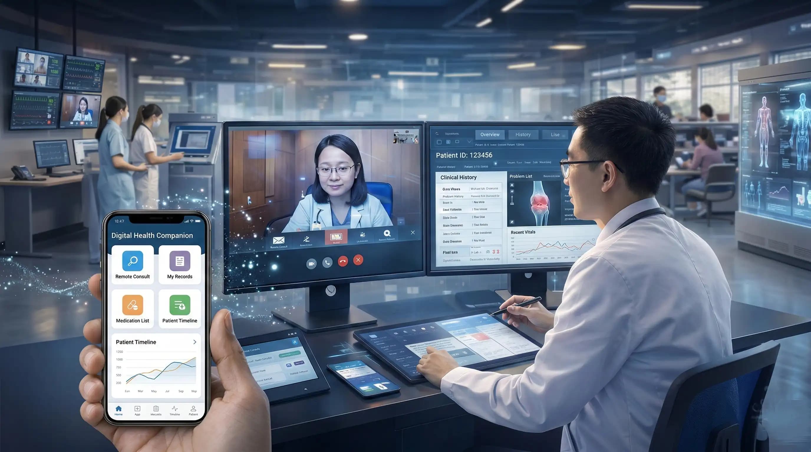 Digital health ecosystem for the patient journey Healthcare